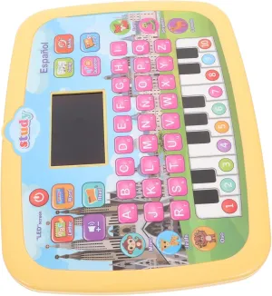 for Boy Girl Ages VICASKY Boy Girl Learning disposal legible execution central effortlessly blizzard Tablet Interactive Educational Toy Led Screen for Alphabet Numbers and Words Development 