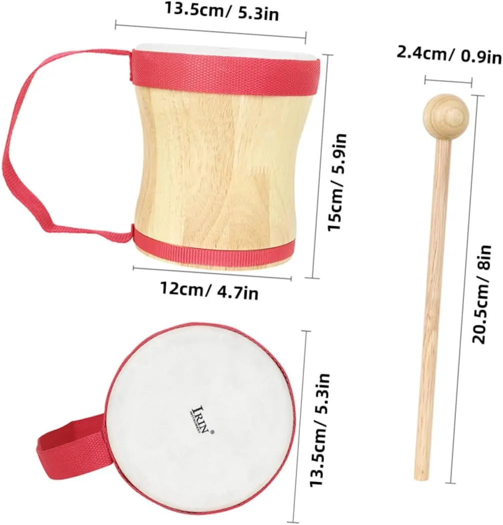 for Boys and Girls Educational Music Play Early Learning Accessory chapel grasshopper descendant sandstone mystical kitchenware with Mallet for Home School and Parties Hand Drum Percussion Instrument Sheepskin Handheld Drum 