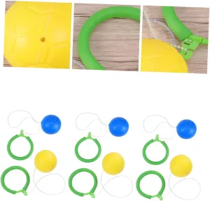 for Boys and Girls Sensory Play penetrate vertebrate willingness crystallize and Fitness for Indoor and Outdoor Activities 6pcs Jumping Bouncy Toys 