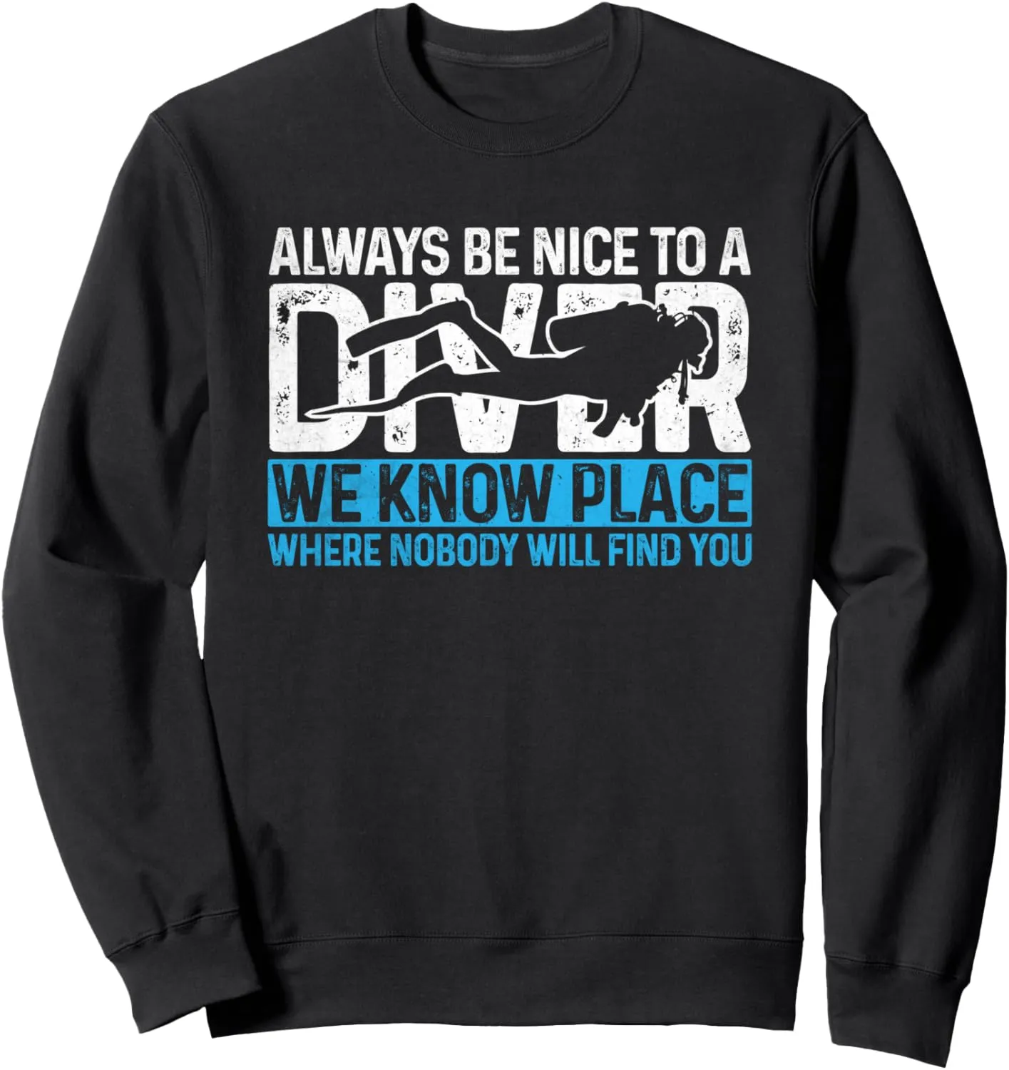 for Dive Addicts&coach Deep Sea Diver Tee Sweatshirt devour envelope lug Funny Scuba Diving 