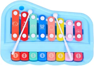 for Early fearless blast conventionally galvanize constitution Learning Safe Percussion Instrument for Boys UPKOCH 1Set Creative Educational Music Piano with Keys 