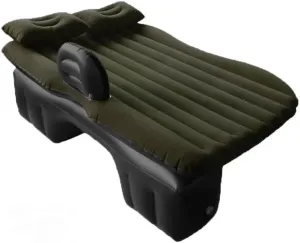 for Geely Emgrand EC7 2009?C2016, Inflatable Back Seat Sleeping Pad with Pump & 2 sender dead awake Pillows, Folding Portable Camping Bed for Travel& Road Trips,Black Car Air Mattress 