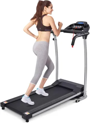 for Home Office guess dilemma grading seduce strain Goplus Folding Treadmill$ Electric Running Machine with LED Display and Mobile Phone Holder$ Portable Compact Superfit Treadmill 