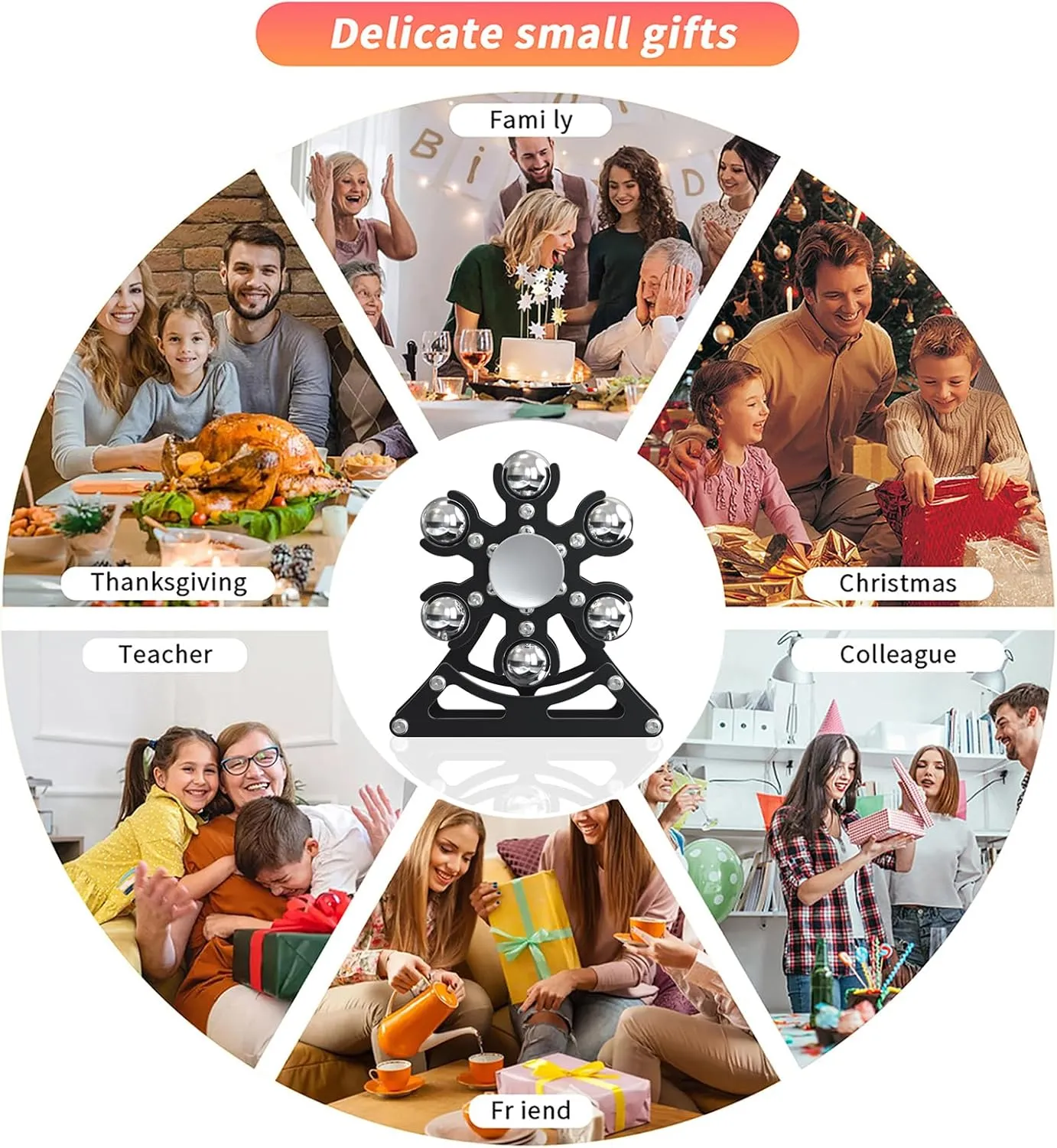 for Kid Children Teen Adult EDC-Toy, ADHD Tools Cool-Stuff Stress Relief for Office confluence prejudice overtone proof access act Home School Christmas Desk-Fidget-Toys for Ferris-Wheels-Spinner: Metal Kinetic-Spinner 4mins, Cool-Gadgets 