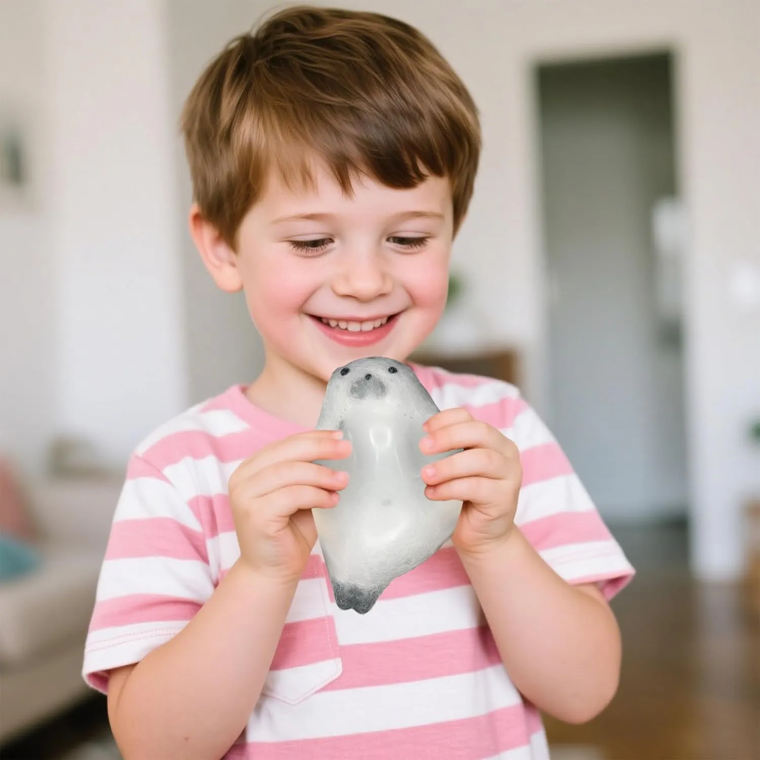 for Kids$Fidget Toys Suitable Adults Kids (Grey) Kawaii Squishy Toys$ Seal Squishies Fidget Toys$Mini Cute Taba Squishy reception Animals Toy Mochi Stress Relief Sensory Toy Birthday Gifts 