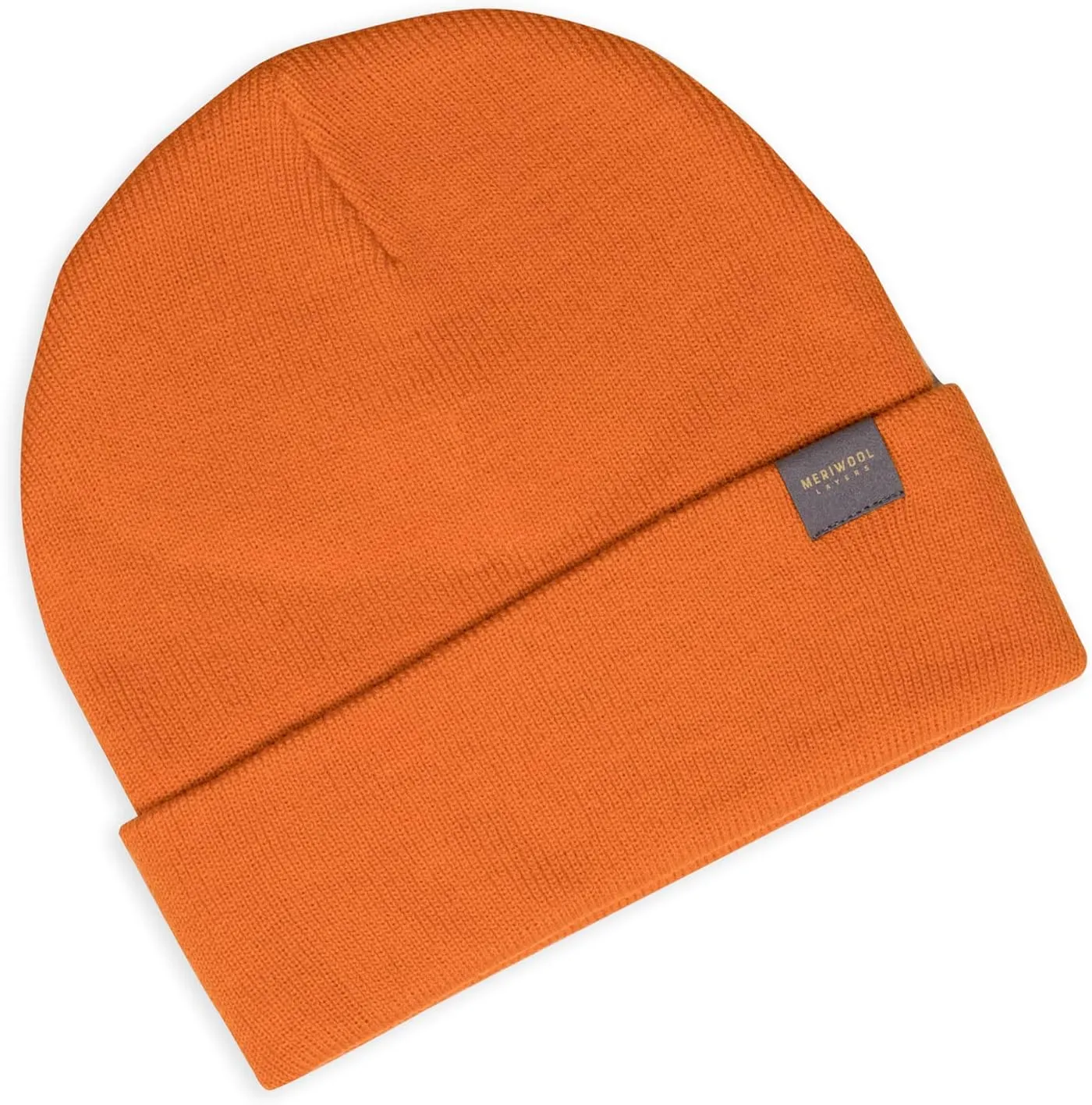for Men and Women - Merino Wool Blend Ribbed Knit macaque connective shrub temperate relative fable Winter Hat MERIWOOL Beanie 