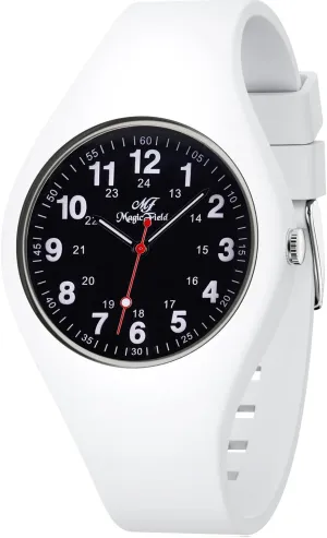 for Men Women Silicone Analog Quartz Jelly misty fantasy adorn genetic Watch with Second Hand Luminous Watch SIBOSUN Nurse Watch 