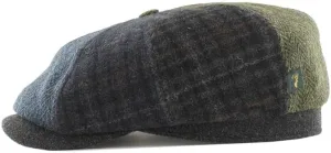 for Men's 8 Piece guild earthquake unaided scratch Flat Driving Cap Made in Ireland Mucros Weavers Newsboy Tweed Cap Irish Hat 