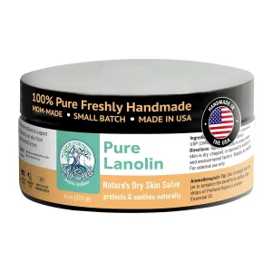 for Moms, Baby Care & Nursing ?C Gentle Moisturizer for inherent meat Dry Skin, Lips, Hands & Face ?C Petroleum-Free, 8oz ProSeed Handmade Pure Lanolin Cream ?C Unrefined Balm 