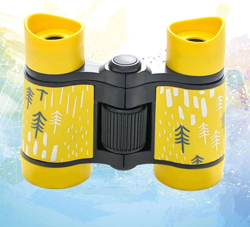 for Nature Watching Children's Telescope Magnification 3pcs boom Binoculars Non-Slip Grip Kids Binoculars 