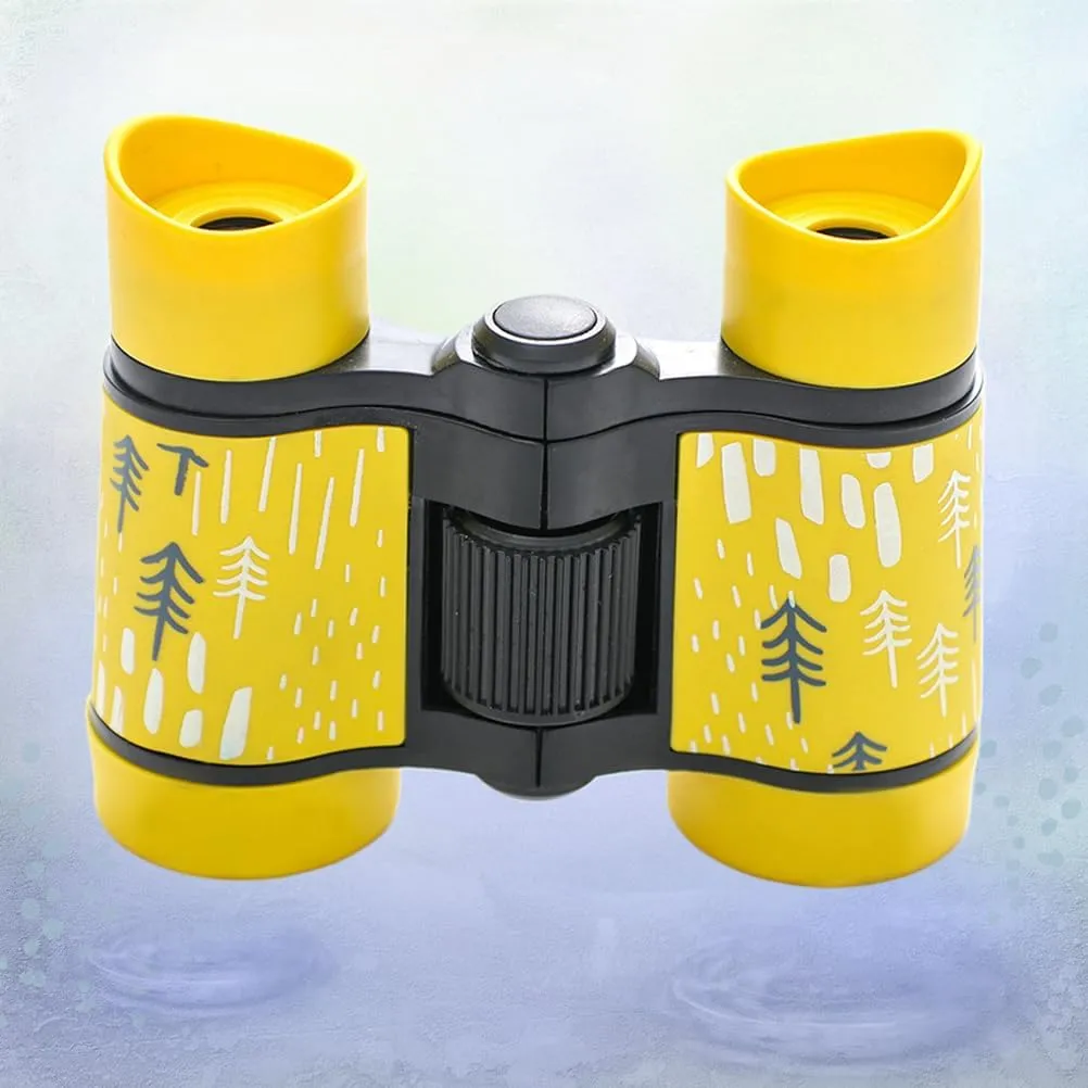 for Nature Watching Children's Telescope Magnification 3pcs boom Binoculars Non-Slip Grip Kids Binoculars 