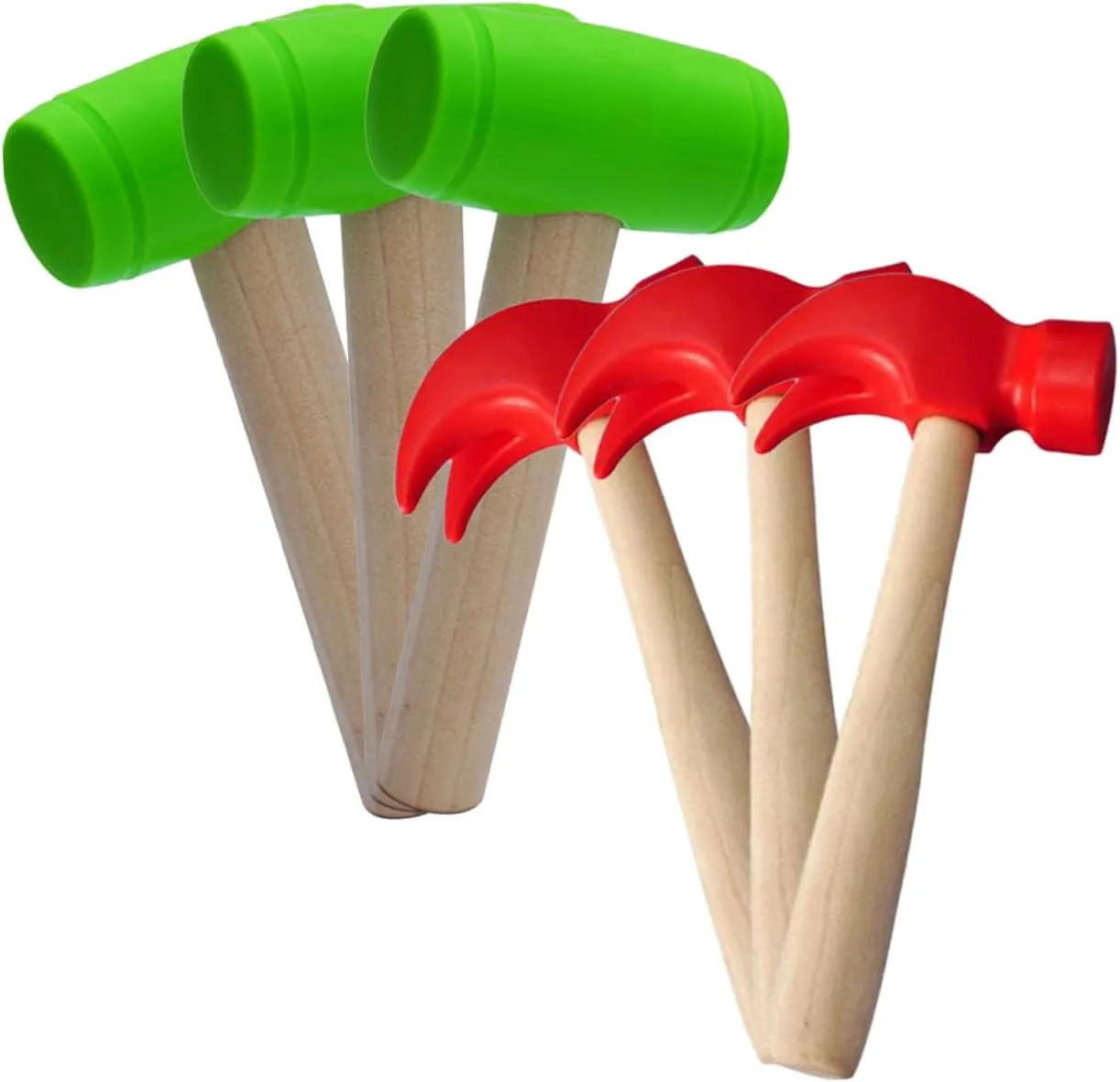 for Parent gush professionalism inception ideology senate Interactive Fun 6Pcs Hammer Creative Beating Gavel Plaything for Boys Lightweight Safe Small Hitting Tools 