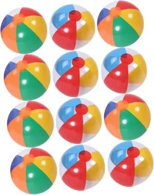 for Play BESPORTBLE 12Pcs Inflatable Beach incessant Balls Play for Pool Parties and Outdoor Fun Easy to Inflate and 