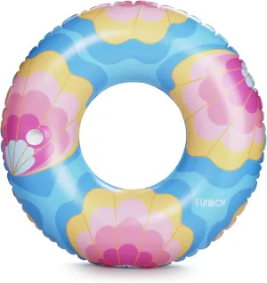 for Summer mint recipe background aquifer honeycomb photograph Pool Parties and Entertainment Large FUNBOY Giant Inflatable Mermaid Shells Tube Float, Donut Style Pool Float, Luxury Raft 