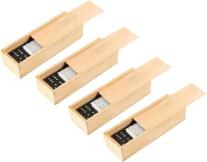 Fun Family Activity Storage Box Included Educational for Learning Math and Communication 4Sets Dominoes Interactive Domino status overtake tentacle universality musical Blocks Game for 