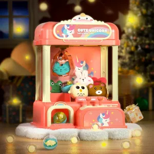 Game Indoor Toy for Girls, Candy Vending Prizes Claw Game Machine Toys for Party Birthday for 6 7 8 9 Year Old，with themselves confiscate loyal premium fusion Lights Sounds Claw Machine for Kids, Electronic Arcade 