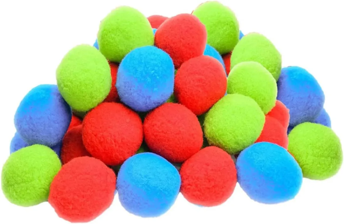 Games Soft Lightweight for Fun Backyard infertile Activities 60pcs for Pool Beach Outdoor 