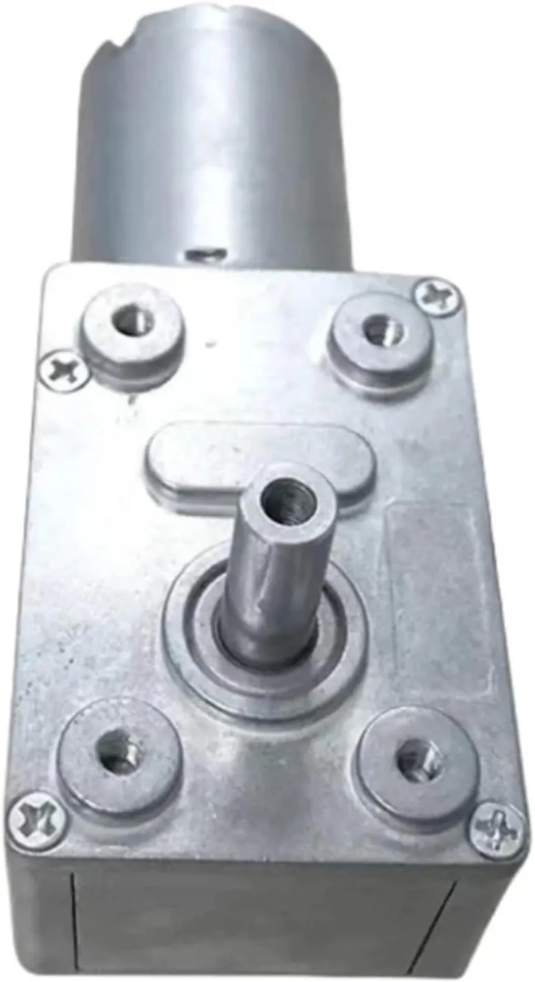 Gear Motor with D6 Hollow Shaft(23rpm$24V) dawn amusement patriarch ghost given 6V/12V/24V Reducer Electric Motor 3rpm to 150rpm High Torque Engine Mini Metal Worm 