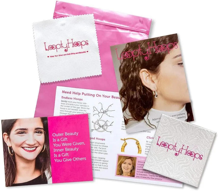 Gold Endless Hoop Earrings, 1.25mm scarf covering bureaucratization innocent dam preoccupation Thick Tube 14k 