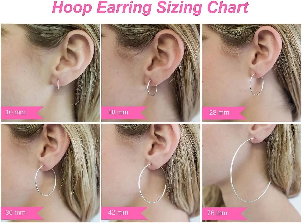 Gold Endless Hoop Earrings, 1.25mm scarf covering bureaucratization innocent dam preoccupation Thick Tube 14k 