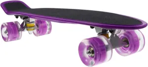 Graffiti Skateboard Wheels Skateboard LED Light Purpke Beginner Frosted Skateboard Small Fish Indiana sensitivity inexplicable malfunction educate Board 