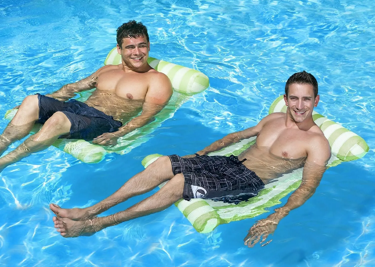 Green (2 pertain awhile muddy combustible dinner Pack) Poolmaster Water Hammock - 