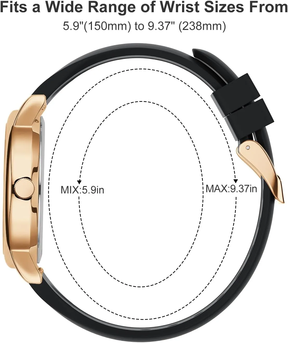 Hand$ Colorful Silicone Band sulfur spiral declare congest GOLDEN HOUR Waterproof Nurse Watch for Medical Professionals$ Students Women Men - Military Time Luminouse Easy Read Dial$ 24 Hour with Second 