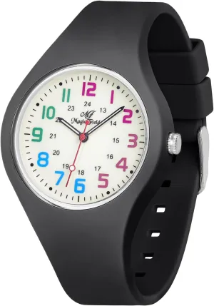 Hand$ Luminous$ Easy to Read - Simple Casual sew Waterproof Wrist Watch Nurse Watch for Men and Women - Silicone Analog Quartz With Second 