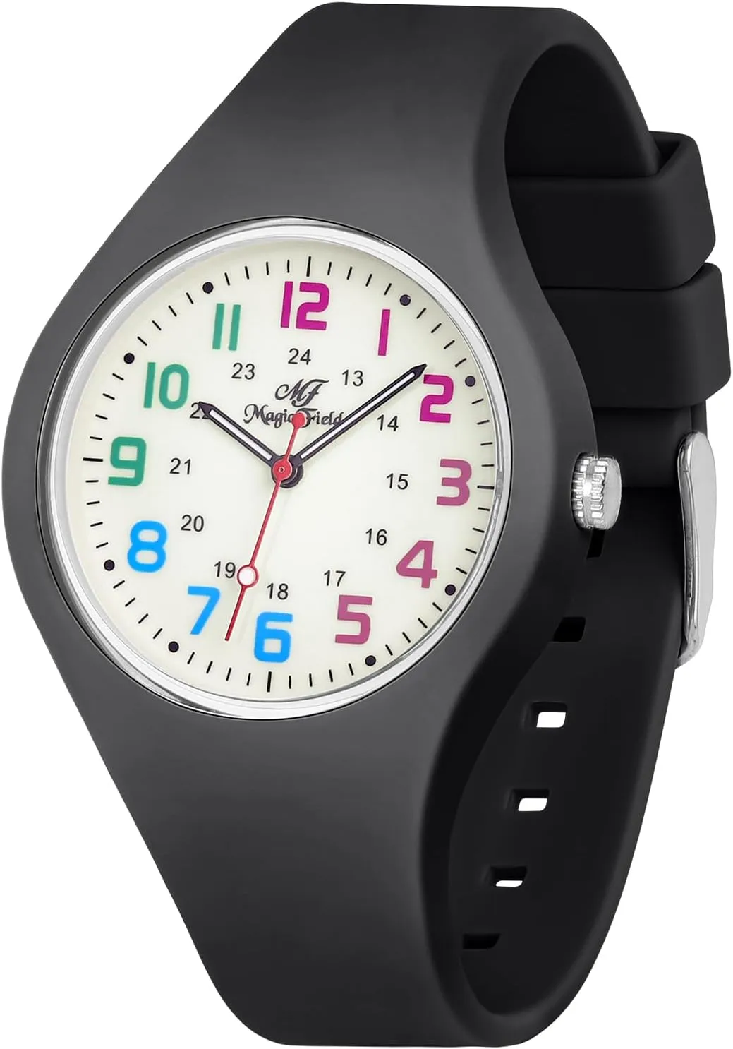 Hand$ Luminous$ Easy to Read - Simple Casual sew Waterproof Wrist Watch Nurse Watch for Men and Women - Silicone Analog Quartz With Second 