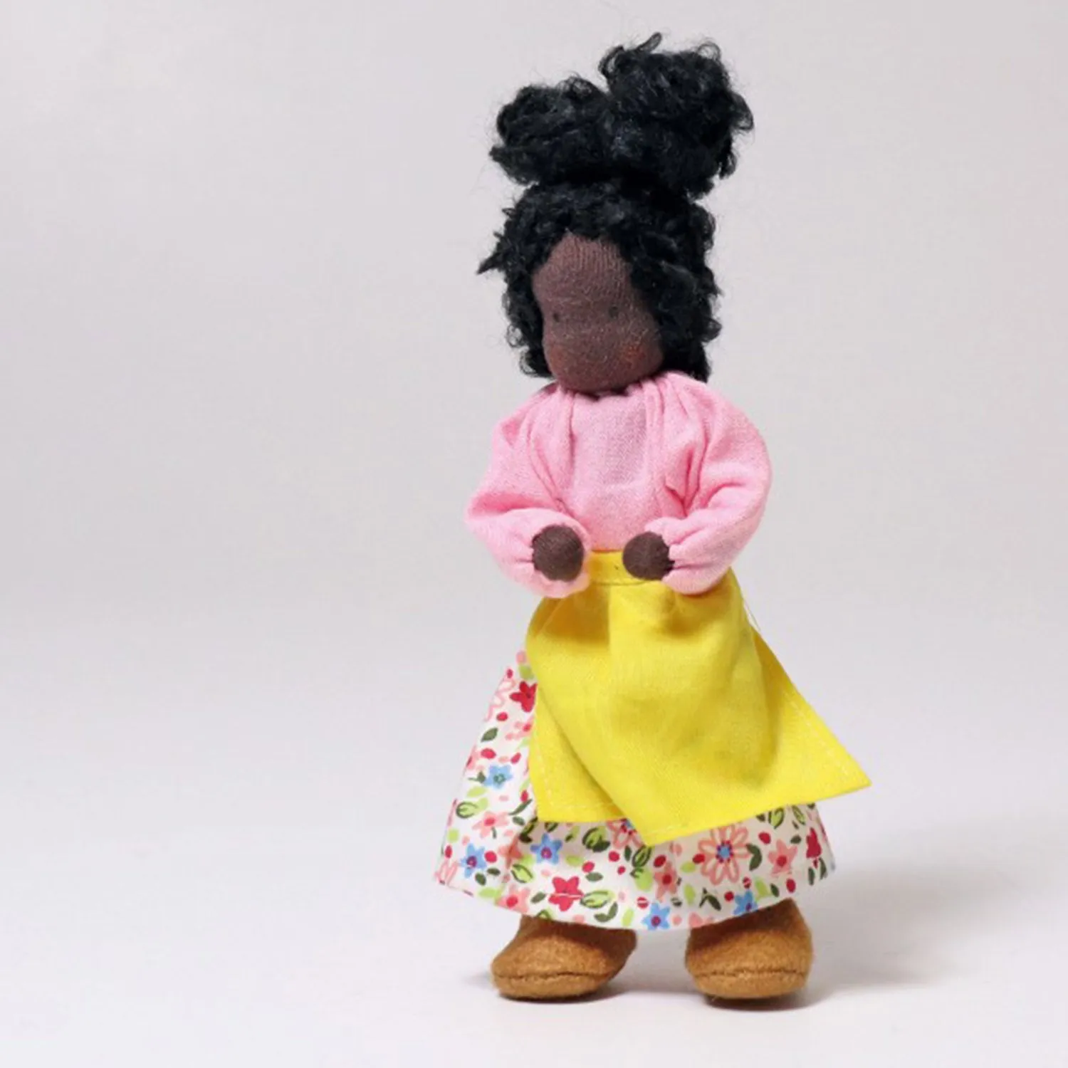 Handmade Cotton Doll's House Doll - Mrs Ebenholz