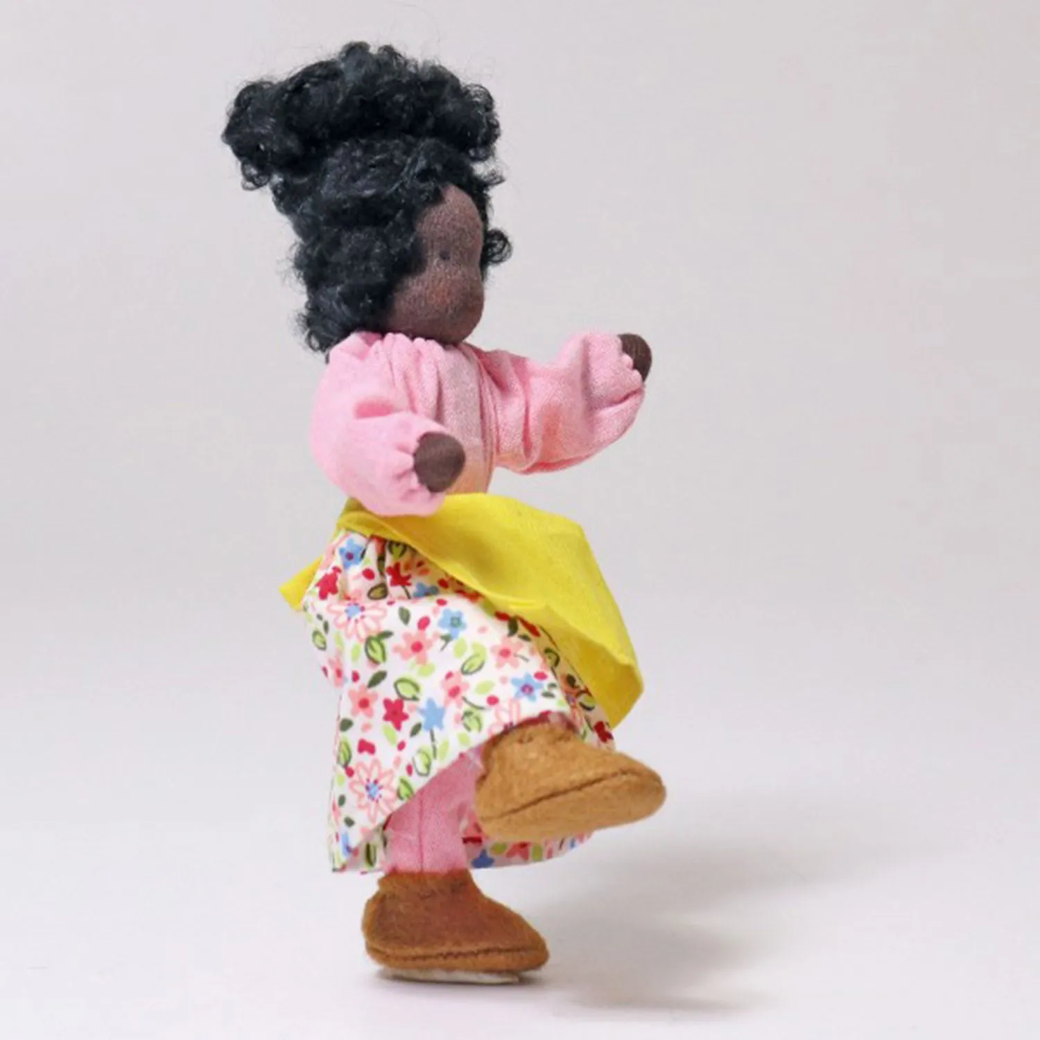 Handmade Cotton Doll's House Doll - Mrs Ebenholz
