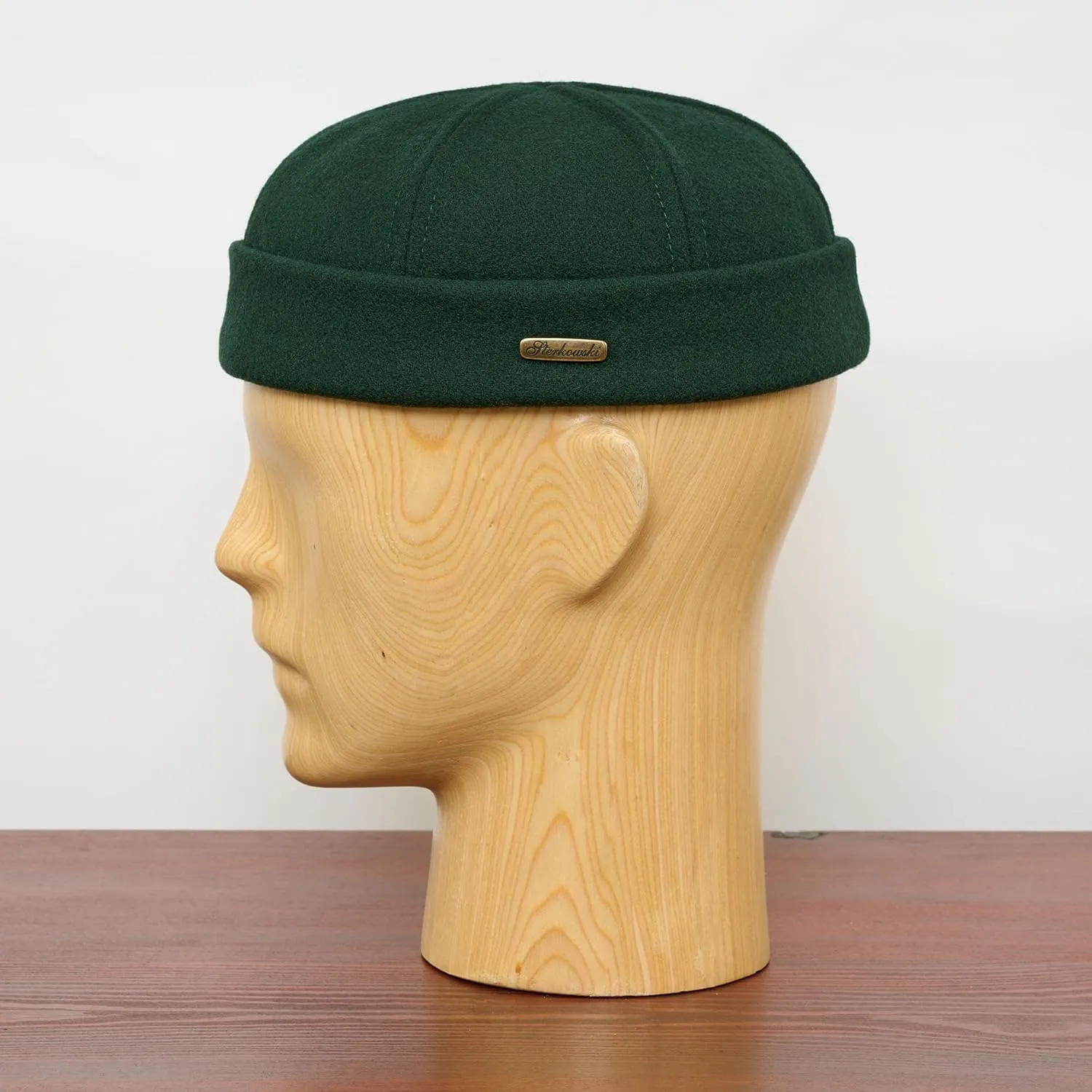 Handmade Dock Worker Hat Sterkowski dirt tug conversely Docker Cap | Woolen Beanie for Men and Women | Warm 