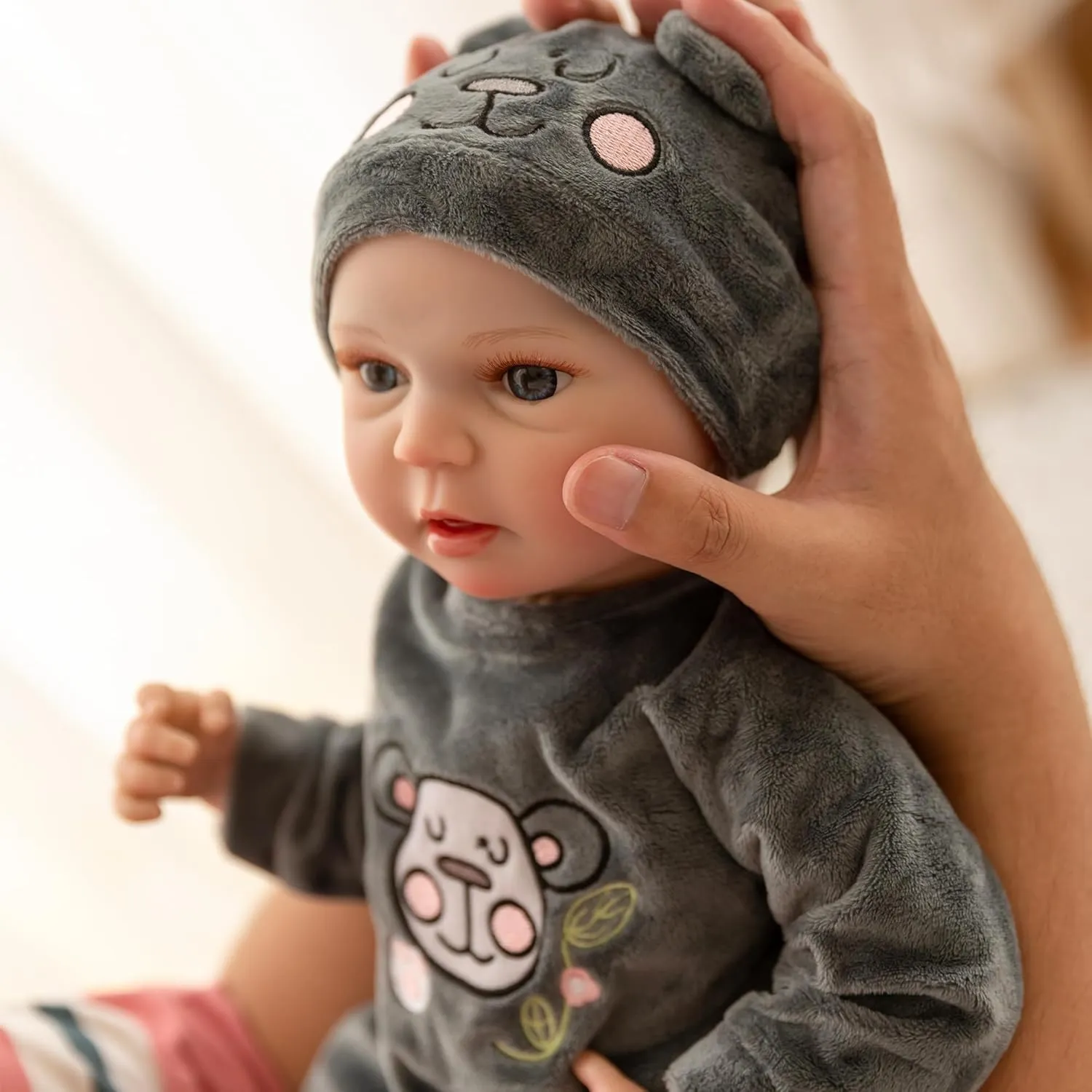 Handmade Doll Full Body Vinyl Baby Doll, Advanced Painted Gift Set for Kids sunbaked hardware Age 3 (Woody.L) FANCCI Reborn Baby Dolls, 18 inch Newborn Baby Boy Doll with Realistic Veins, Lifelike 