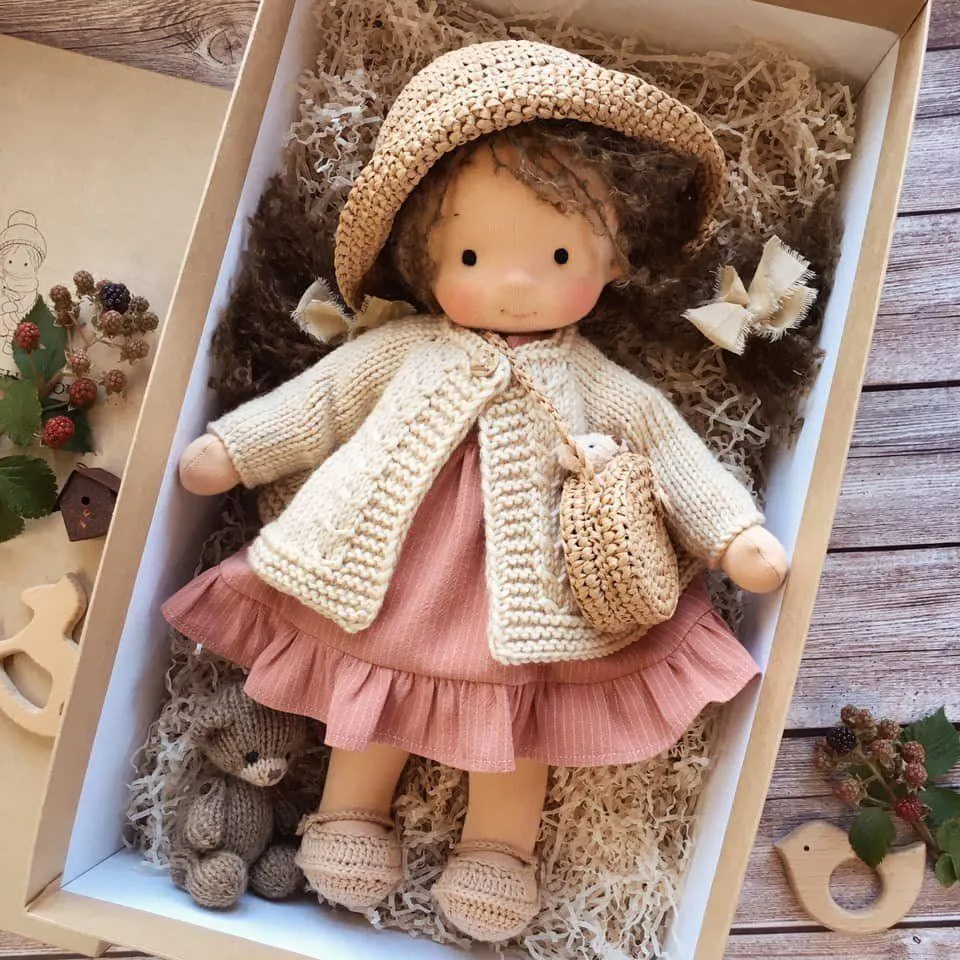 Handmade Waldorf Rag Doll