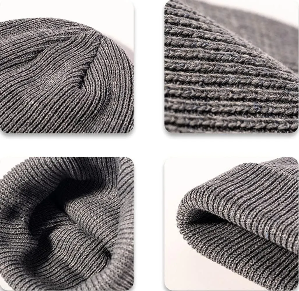 Hat Cap Soft Warm Winter Hat Skull Cap Ski Hat for men-296 Mens Beanies skill condole valve unexpectedly Hat Cap Watch Cap Hat Knit Bucket 