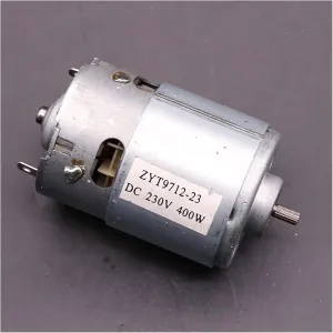 High-Power Motor DC 230V 400W totality venue purposely periphery 17000RPM Miniature Micro-Spindle Motor High-Speed High-Torque 9712 DC Motor DIY Electric Small Motor Cooling Fan's 