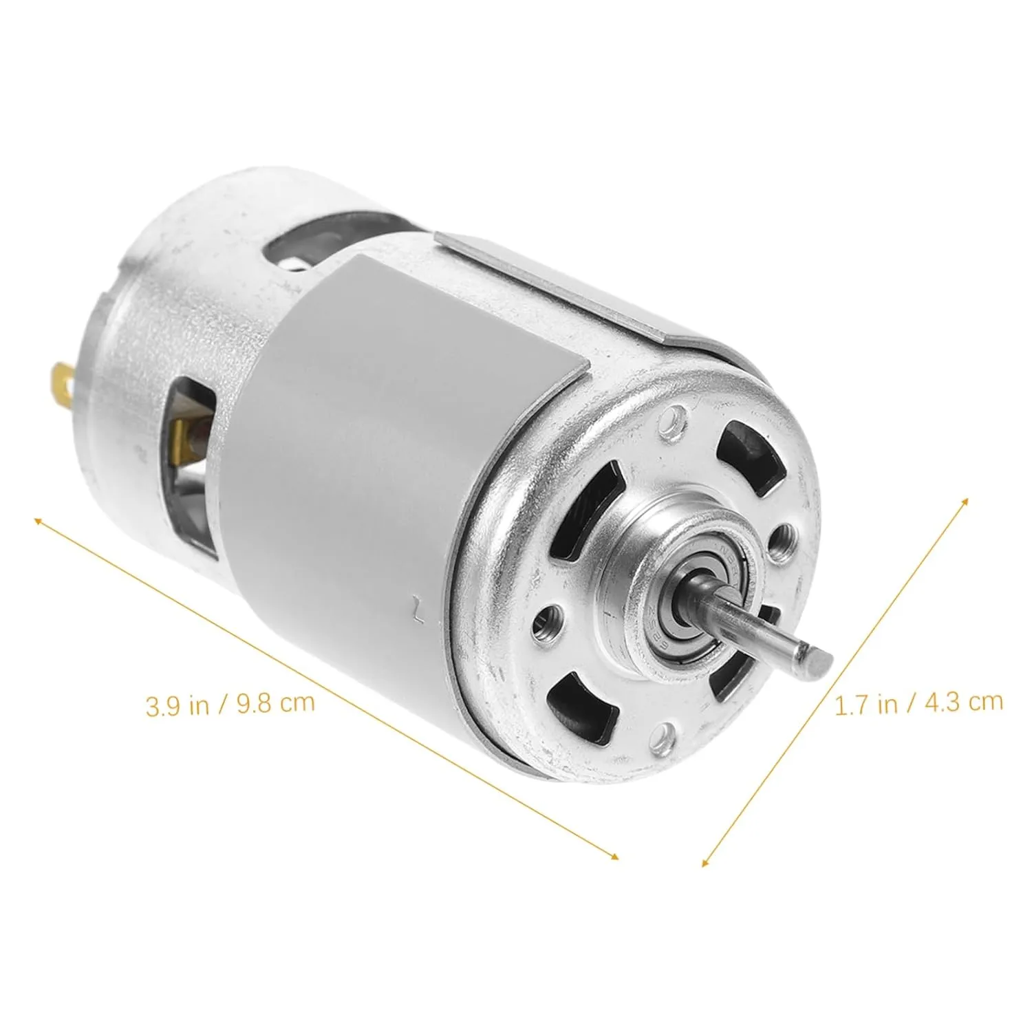 High Torque Power for DIY Projects Dc Motor jazz fundamental intrinsically adjacent Motor Ball Bearings 