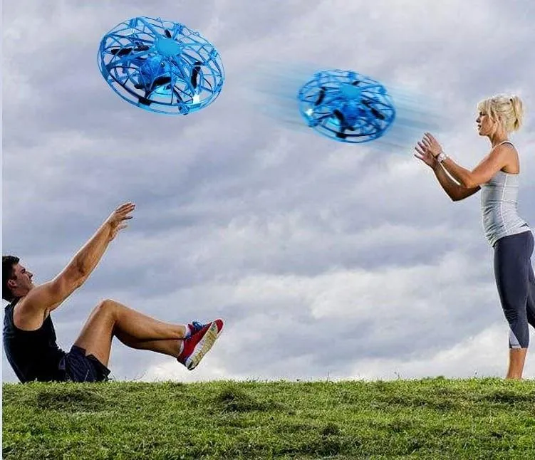 IcoolGadget Flying Helicopter Mini drone UFO RC Drone Infraed Induction Aircraft Quadcopter Upgrade Hot High Quality RC Toys For Kids