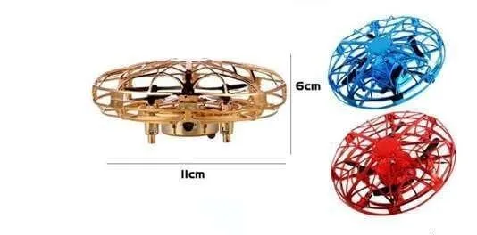 IcoolGadget Flying Helicopter Mini drone UFO RC Drone Infraed Induction Aircraft Quadcopter Upgrade Hot High Quality RC Toys For Kids