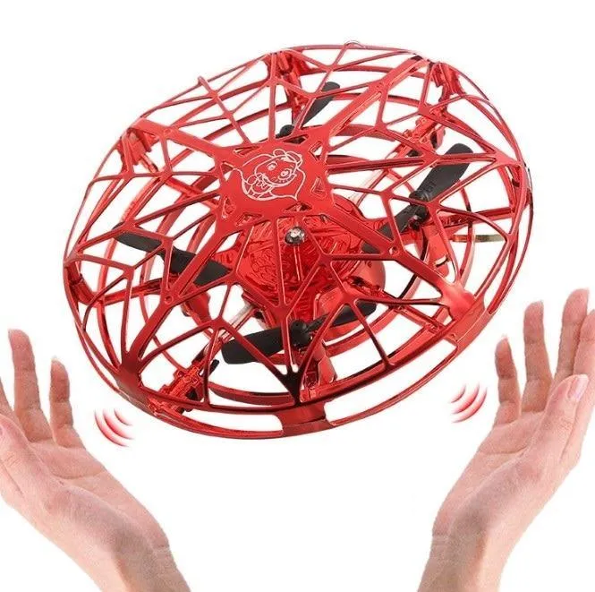 IcoolGadget Flying Helicopter Mini drone UFO RC Drone Infraed Induction Aircraft Quadcopter Upgrade Hot High Quality RC Toys For Kids