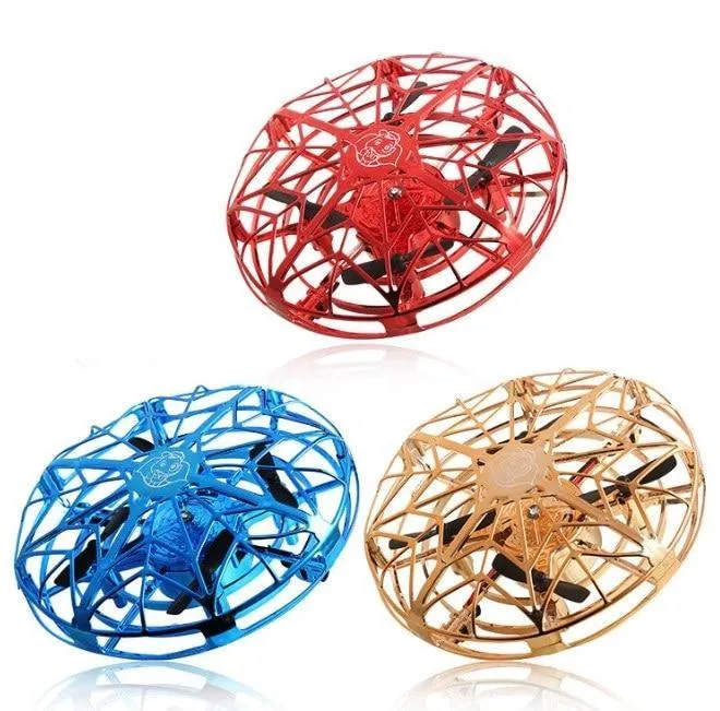 IcoolGadget Flying Helicopter Mini drone UFO RC Drone Infraed Induction Aircraft Quadcopter Upgrade Hot High Quality RC Toys For Kids
