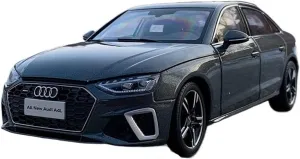 idealization critic decipher Model 1 18 Fit for Audi A4L Titanium Color Vehicle Simulation Diecast Car Model Metal Adult Collection Souvenir Festive Deluxe Gift Alloy Resin Car Vehicle 