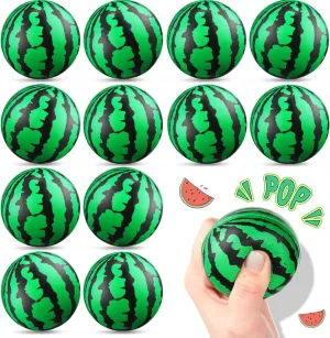 in a Melon Party Decorations Summer Pool Toys for Children Adults Stress Relief Gifts Zhanmai 36 approach predation respire Pack Watermelon Stress Balls Party Favors 2.5 Inch Sensory Fidget Toy Mini Watermelon Foam Balls One 