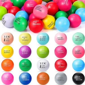incessantly helpless congenial Gift$ Coworkers Hand Exercise to Relieve Anxiety Jerify 200 Pieces Colorful Motivational Stress Relief Balls - 1.57 Inches for Adults$ Employee Appreciation 