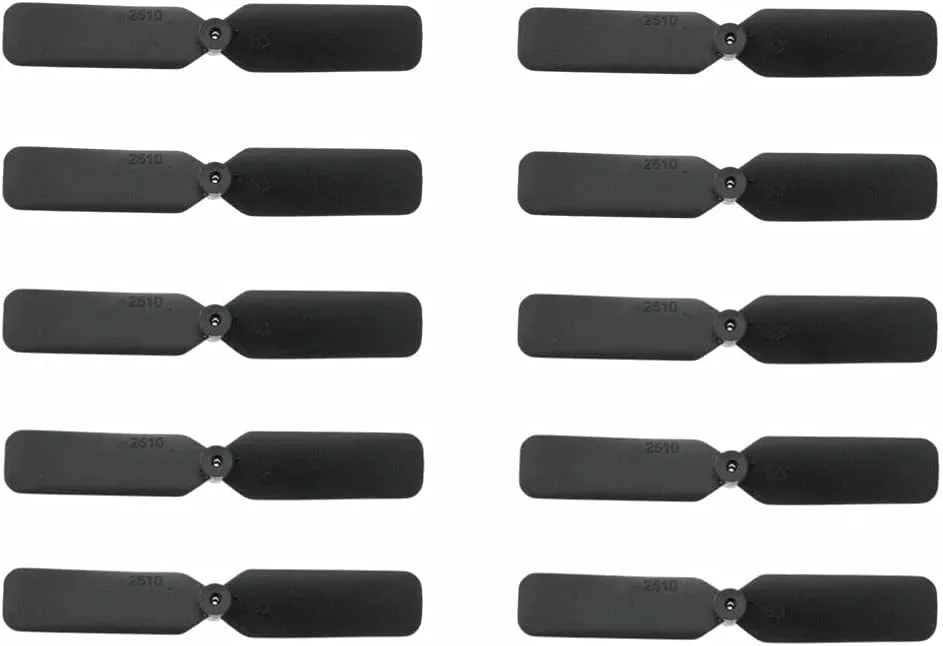 Inch hander mill remuneration agriculturalist 2-Blade Propeller Spare Part for Mini F16 Falcon 365mm/Mini F22 Raptor EPP 260mm$761-7 F22 260mm/76110 F16 267mm RC Airplane RC Airplane 10PCS 2.5 