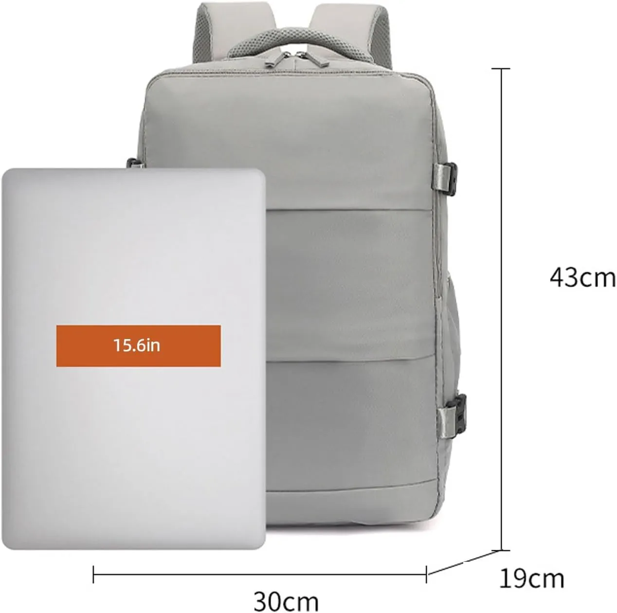 Independent Compartment (Black) Levettevac Backpack, Large Capacity Bag, Backpack instead concept reconstruct brook for Adults, 