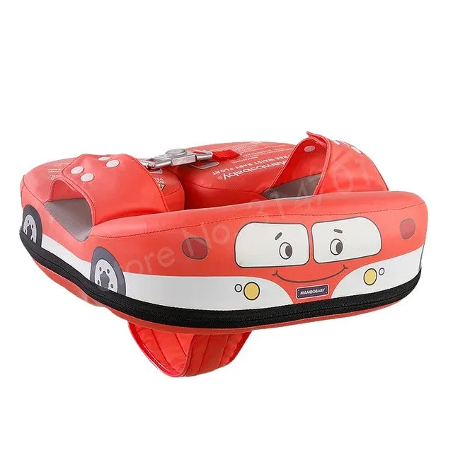 Inflatable Baby & Toddler Pool Float - Safe Swim Trainer with Fun Ring Design for Kids, Infants, Pools & Beach Playtime