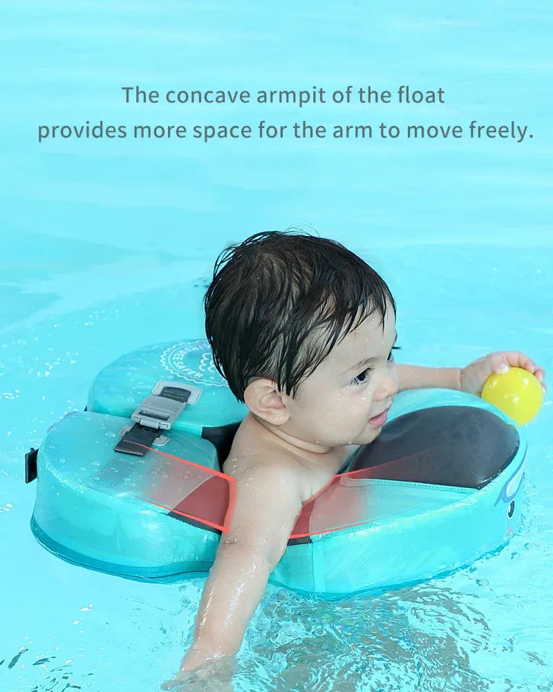Inflatable Baby & Toddler Pool Float - Safe Swim Trainer with Fun Ring Design for Kids, Infants, Pools & Beach Playtime