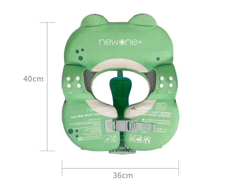 Inflatable Baby & Toddler Pool Float - Safe Swim Trainer with Fun Ring Design for Kids, Infants, Pools & Beach Playtime