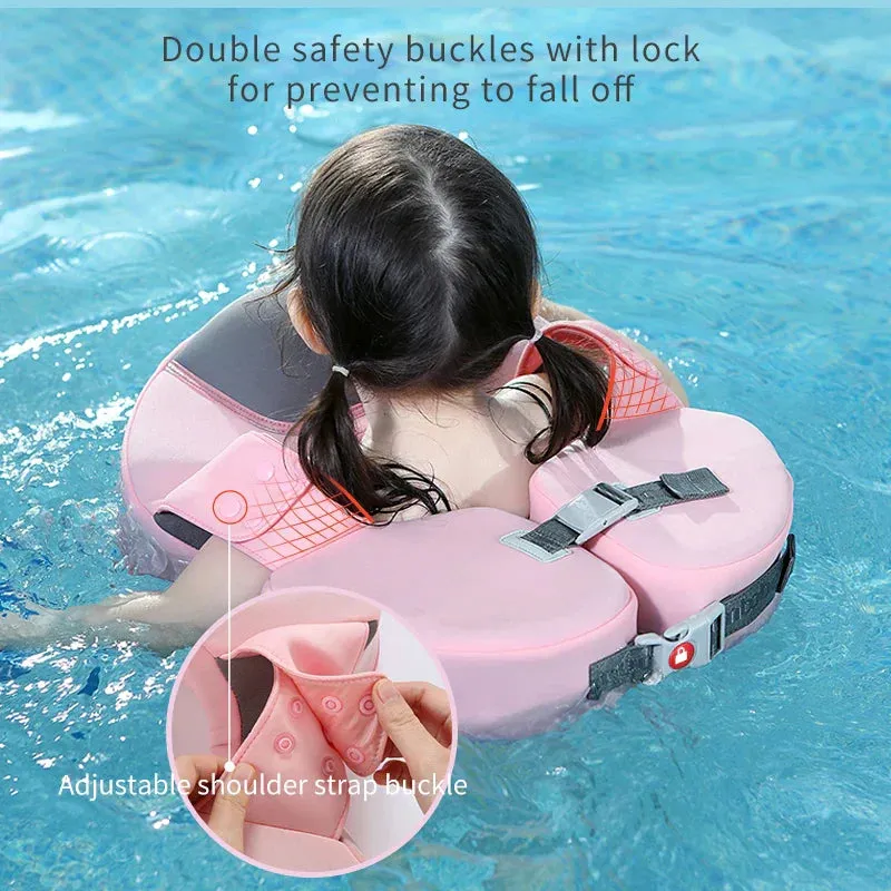 Inflatable Baby & Toddler Pool Float - Safe Swim Trainer with Fun Ring Design for Kids, Infants, Pools & Beach Playtime